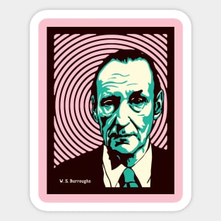 William Burroughs Sticker